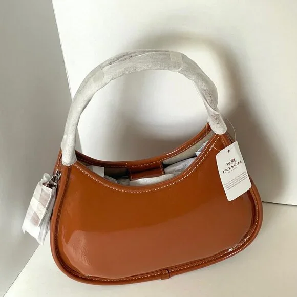 Coach Coachtopia Ergo Shoulder Bag Amber CQ003 - Picture 4 of 12